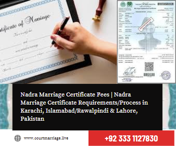 Nadra Marriage Certificate